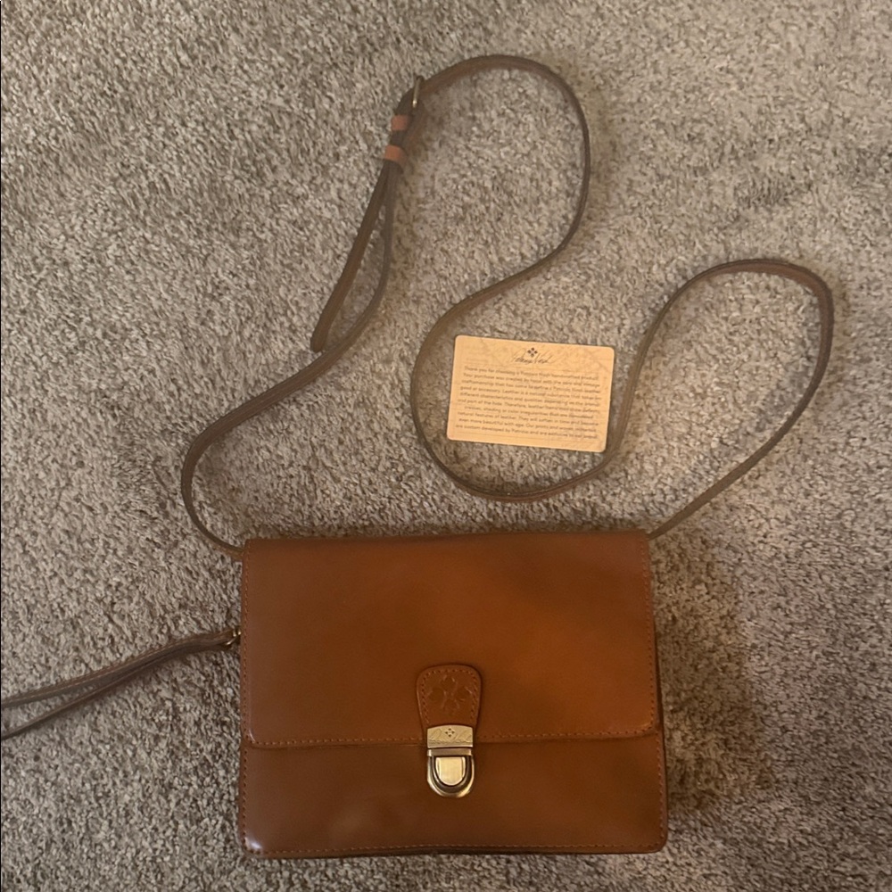 Patricia Nash Brown Crossbody Bag